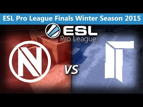EnVyUs vs Titan - Game 1 [Mirage] | Quarterfinal | ESL Pro League Finals Winter 2015