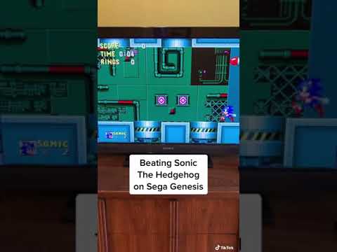 Beating Sonic The Hedgehog on Sega Genesis