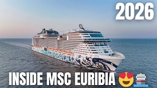 MSC Euribia Cruise Ship Tour 2026 | MSC Cruises’ Eco-Luxury Floating City 🌍