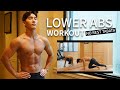 5min SEXY LOWER ABS WORKOUT (NO MORE LOVE HANDLE) ㅣ 5분 섹시 하복부 운동 (아랫뱃살 없애기)