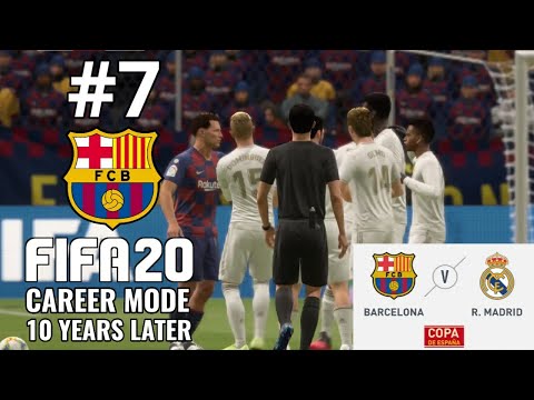 CLASICO DRAMA IN THE COPA! | FIFA 20 | FC Barcelona Career Mode Ep.7