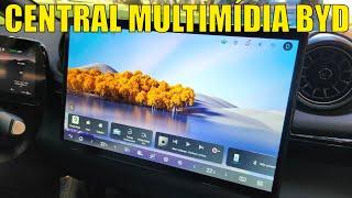 Nova Central Multimídia BYD - Ficou muito melhor