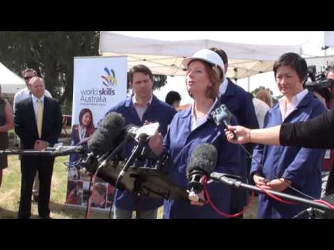 Julia Gillard talks about Try A Trade Thumbnail