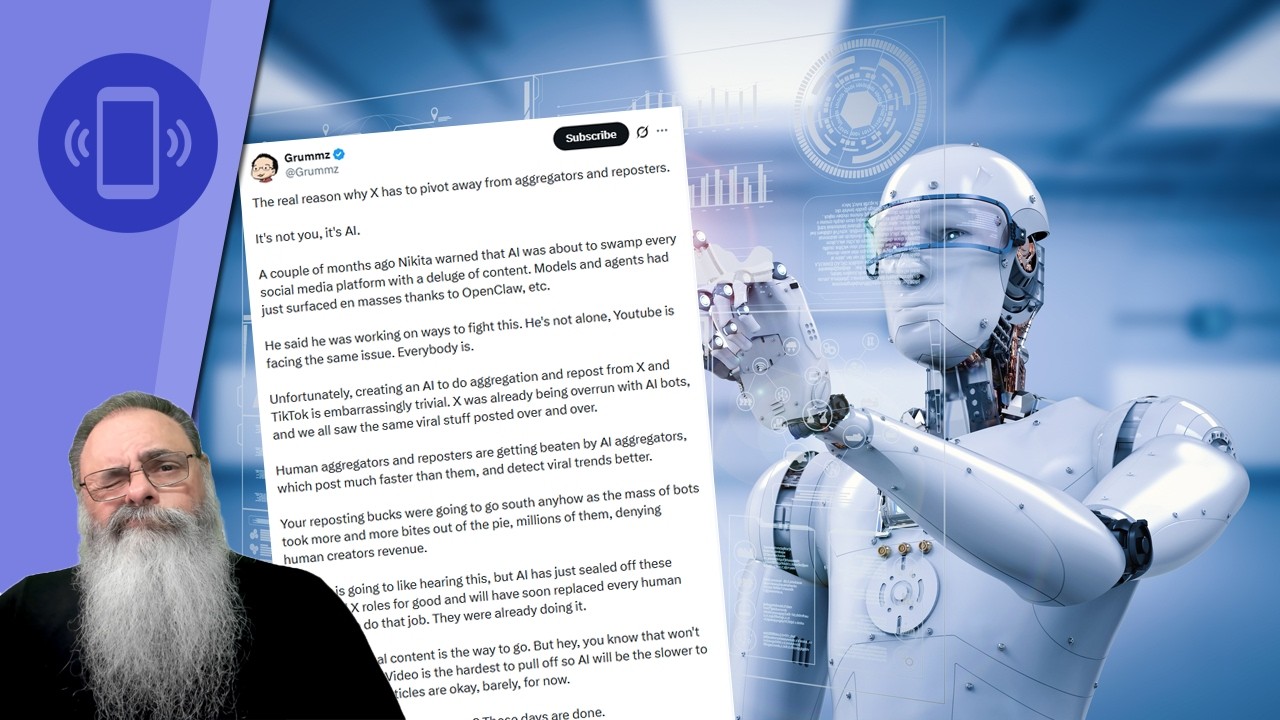 MUDANÇAS no X também REFLETEM INUNDAÇÃO de ROBÔS de INTELIGÊNCIA ARTIFICIAL: VOCÊ perdeu seu EMPREGO