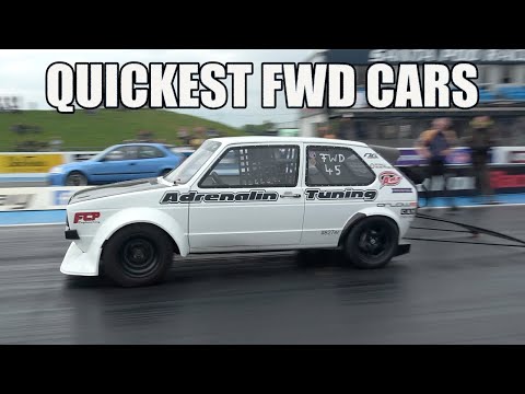 TOP 20 QUICKEST FWD CARS AT DOORSLAMMERS 2023