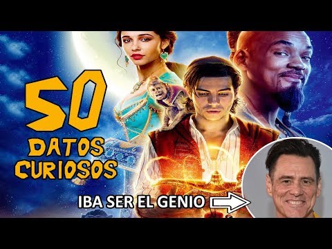 50 CURIOSIADADES de ALADDIN LIVE ACTION (2019) QUE NO SABIAS