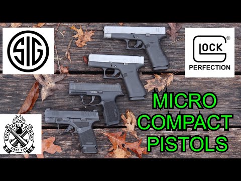 Micro-Compact Pistol Showdown: Sig P365 vs Glock 48 vs Glock 43X vs Springfield Hellcat