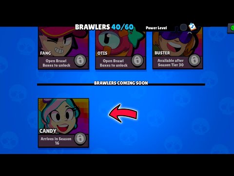 Season 16 New Brawler : CANDY ✓ Brawl Stars