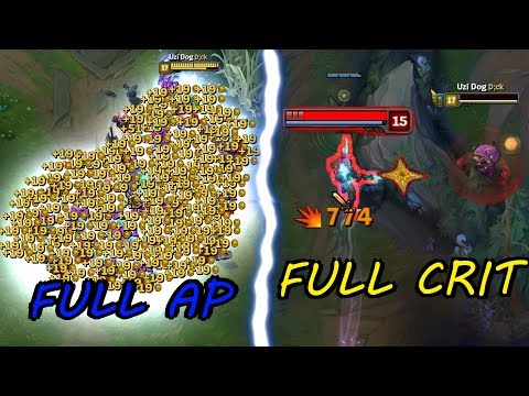 Full AP Kennen vs. Full CRIT Kennen!! [ League of Legends ]