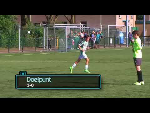 Spero JO11-2 vS Elistha JO11-1 Bekerwedstrijd 02-09-2017