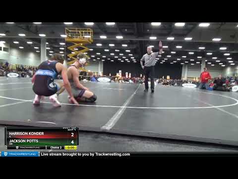 152 Lbs Champ. Round 2 - Harrison Konder, IL Vs Jackson Potts, OR 7d03