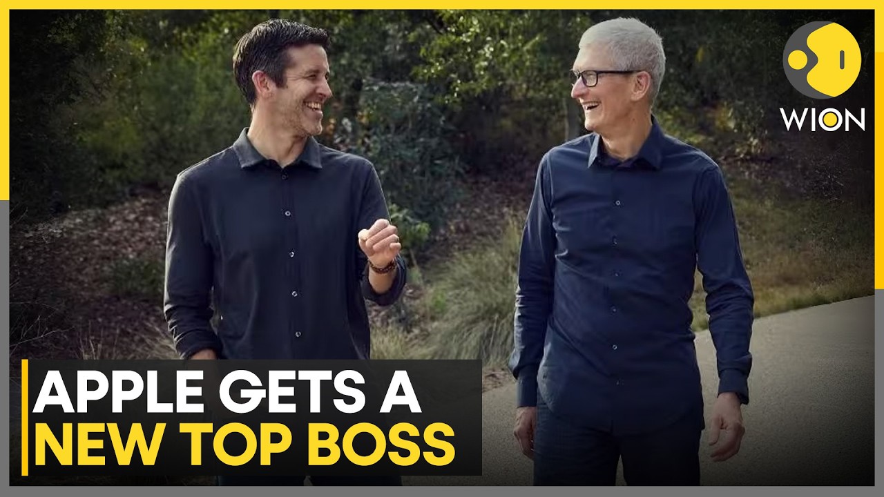 Apple CEO Change: John Ternus To Replace Tim Cook | WION