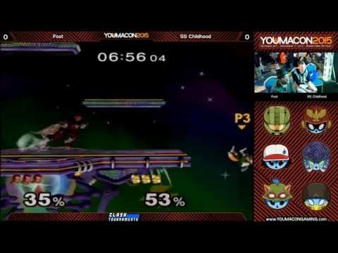 Youmacon 2015 Melee - Foot vs Childhood