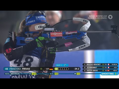 Biathlon Season 25/26 - Short Individual Women - Nové Město na Moravě (CZE)