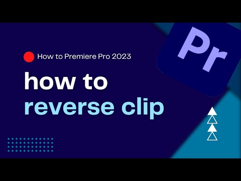 How to reverse clip in Premiere Pro (QUICK and EASY!)
