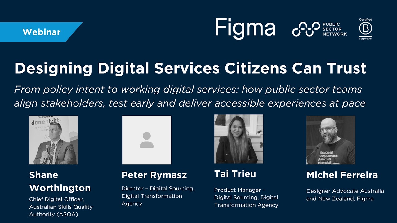 Designing Digital Services Citizens Can Trust