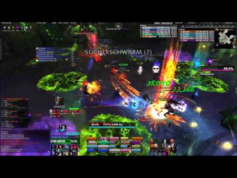 Myth vs. Tichondrius [Mythic] - Restoration Shaman PoV