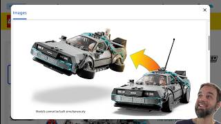 LEGO Back to the Future DeLorean in Speed Champions scale! Official pics #NotSponsored 77256