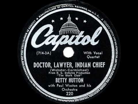 Doctor, Lawyer, Indian Chief video thumbnail