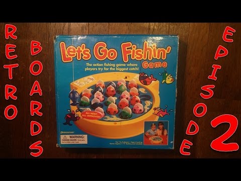 RETRO BOARDS - LET'S GO FISHING GAME - (HOW TO PLAY) - EPISODE 2