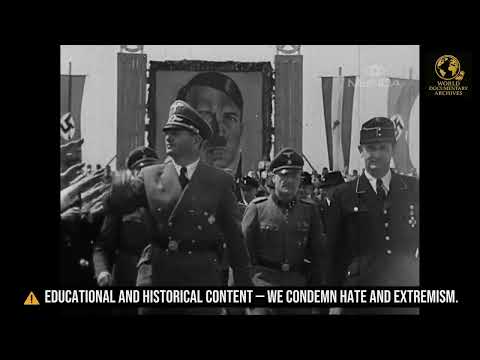 Hitler’s Birthday Celebration in Hungary | Rare 1940s Nazi Parade Footage