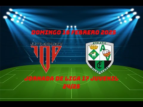 Jornada 17 U.D.Viladecans VS Ath.Viladecans Juvenil 24/25