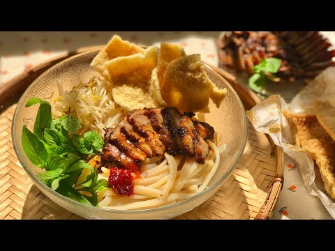 Cao Lầu Hội An | Cách làm Cao Lầu và thịt Xá Xíu | Hoi An Noodles Recipe (Cao Lau)
