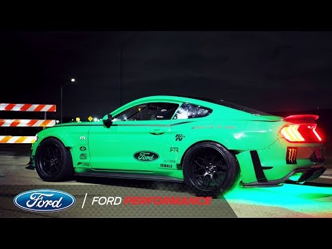 Vaughn Gittin Jr. Drifts Four Leaf Clover in 900HP Mustang | Ford Performance