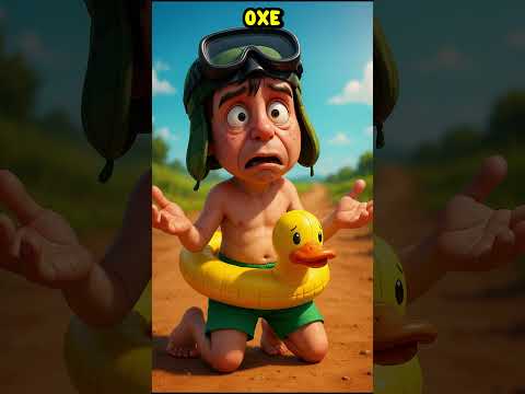 Não quiseram levar o Chaves para a praia #animação #cartoon #shorts #brainrot