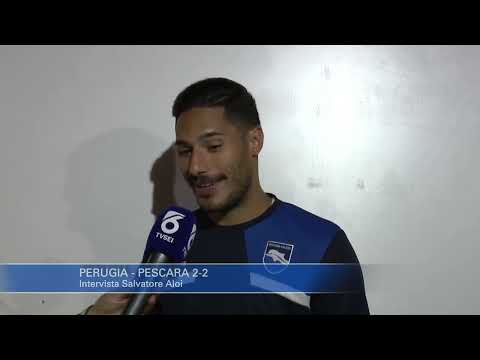 Perugia - Pescara 1-1: Salvatore Aloi