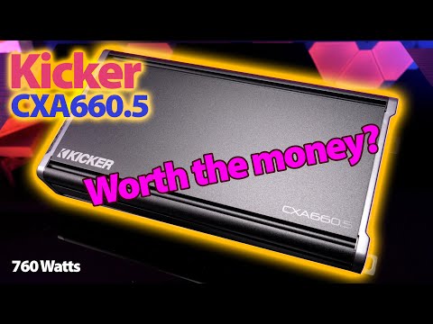 Kicker CXA660.5 5-Channel Amplifier - How much power does it make?