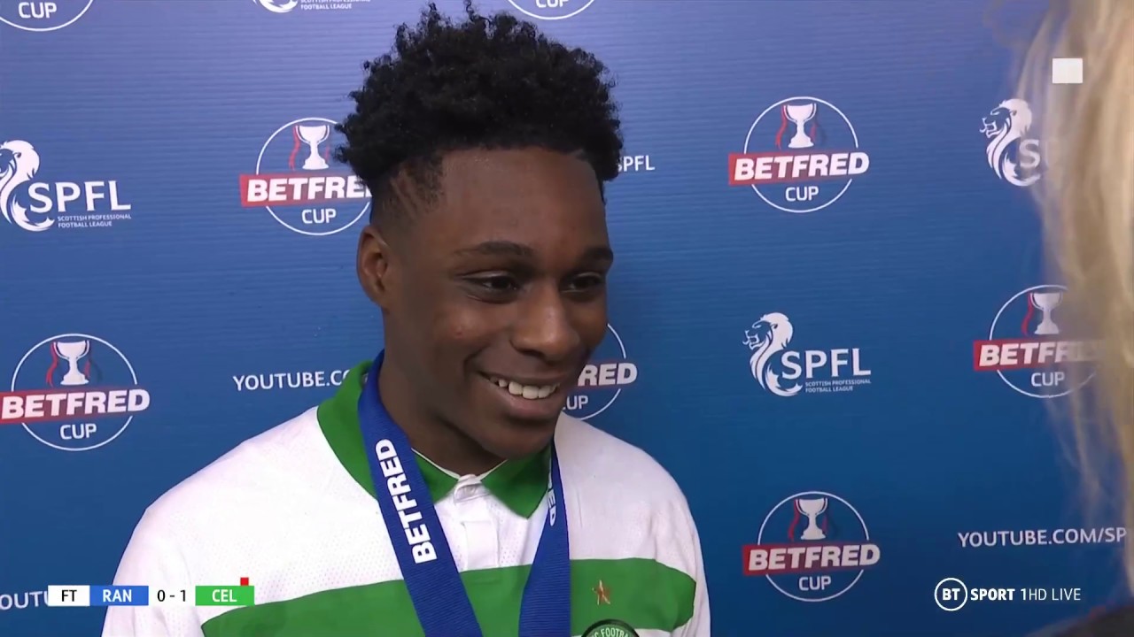 Thumbnail for article: Celtic-Amsterdammer Frimpong gaat viral met ontwapenend interview: "Oh my days!"