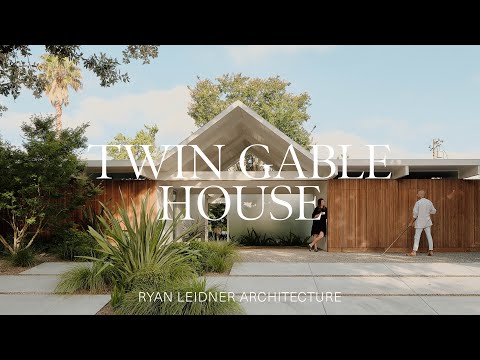 Kalifornisches Haus mit üppigem Atrium im Innengarten (Haustour)