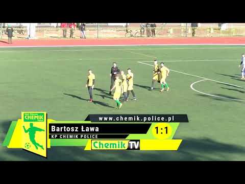 Bramki z meczu kontrolnego KP Chemik Police - Świt Szczecin