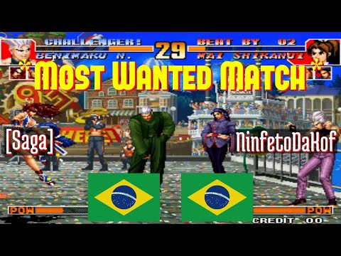 King of Fighters 97 (FT20) - [Saga] (BR) vs NinfetoDaKof (BR) - 2021-05-23