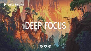 Autumn Cliff 🍂 Deep Focus Study/Work Concentration [chill lo-fi hip hop beats]