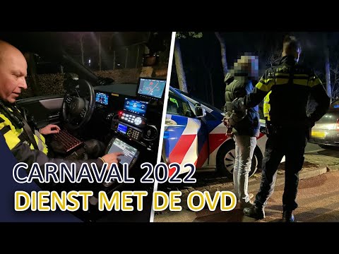Politie | Carnaval 2022 | Achtervolging | Vermissing | Dienst samen met Frans | OvD-Politie