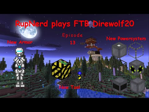 Direwolf20 1.7.10 - S01 - E13 - New armor and a "New Home", again