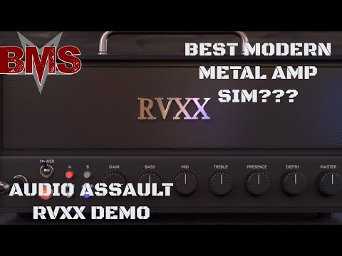 BEST MODERN METAL AMP FOR $15?? Audio Assault RVXX Demo