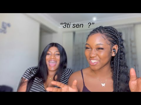 Peggy teaches me how to speak Twi (Ghanaian language) 😂