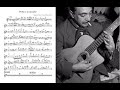 Django Reinhardt - Peche A La Mouche Transcription