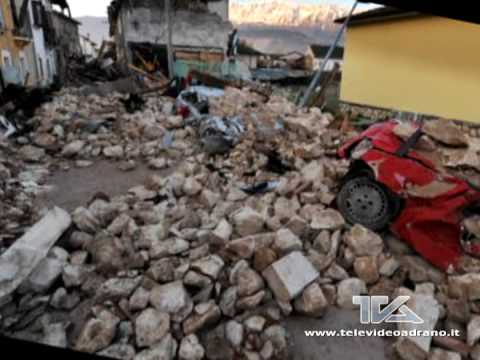 Terremoto in Abruzzo. Parole, immagini e suoni di disperazione