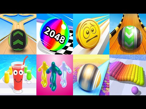 Going Balls VS Sky Rolling Balls Ball Run 2048 Blob Runner 3D Flag Painters Coin Rush #26