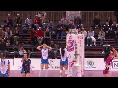 Serie A2 Volley femminile  Hermaea Olbia sconfitta dal San Giovanni in Marignano 29 03 23