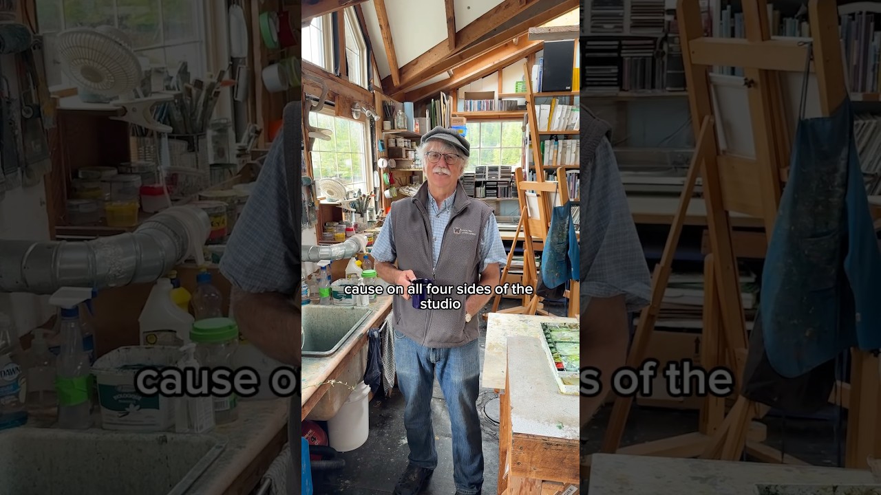 Incredible Floating Art Studio on the Ocean