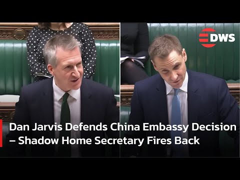 Heated Clash in UK Parliament: Dan Jarvis vs Chris Philp Over China Mega-Embassy Approval | AC1F