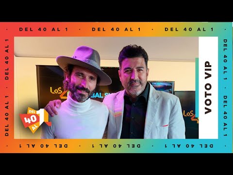 El VOTO VIP de LEIVA es para... | #Del40al1CocaCola en LOS40