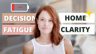 Create more CLARITY and ease in your home with these top tips