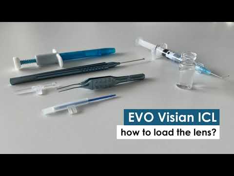EVO ICL | How to load the lens (Step by step)?