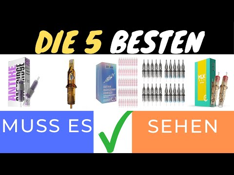DIE BESTEN TATTOO-KARTUSCHEN MIT TATTOON-NADELN 2025 ✨ | TOP 5 PRODUKT-BEWERTUNGEN! 🖊️💉